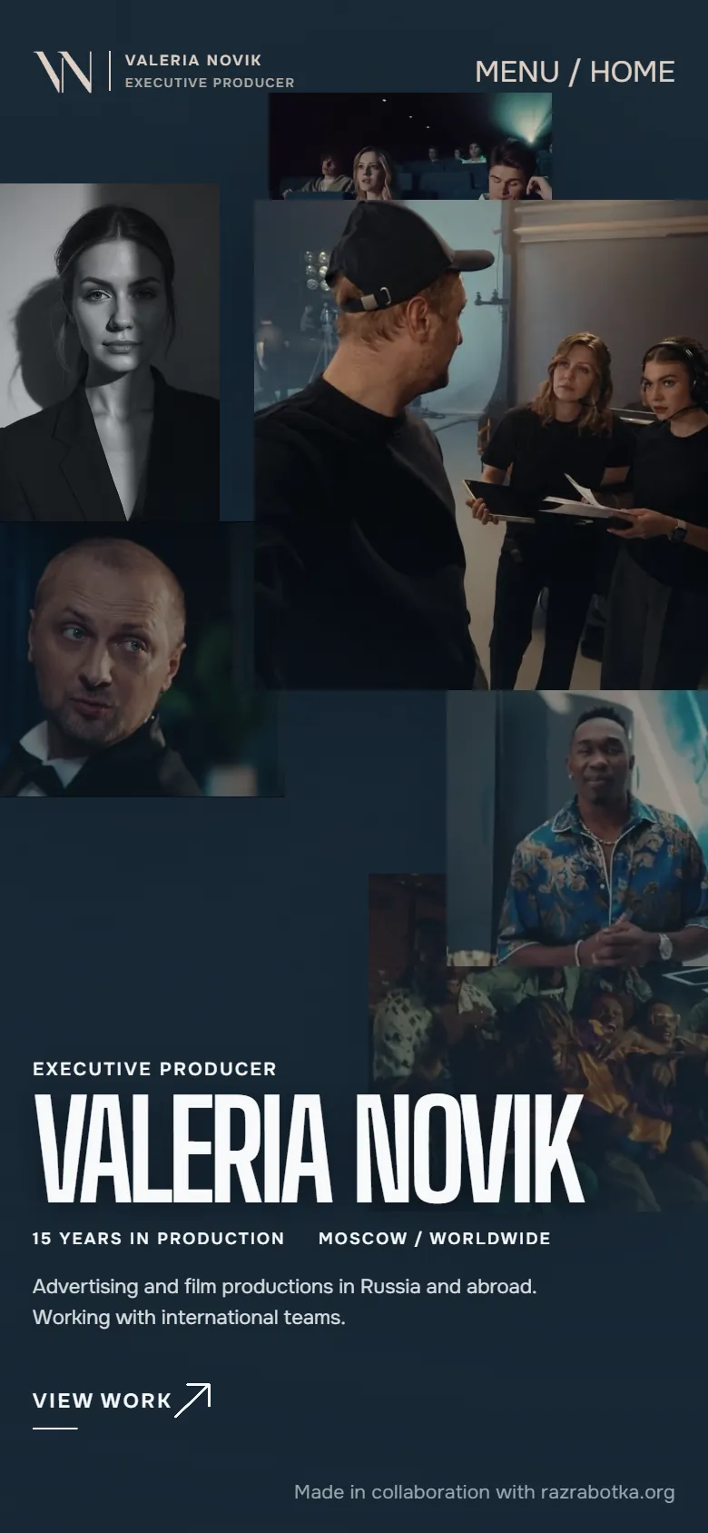Mobile version of valerianovik.com